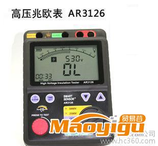 供應(yīng)?，擜R3126數(shù)字高壓兆歐表 絕緣電阻表 5000V 全新正品 帶機(jī)號