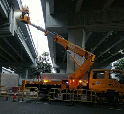 廣東博羅20米高空車出租-中橋建